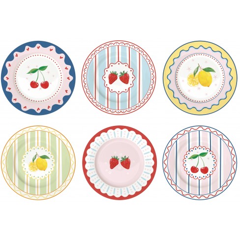 Десертна чиния 19см Fruit Mania 6 декора